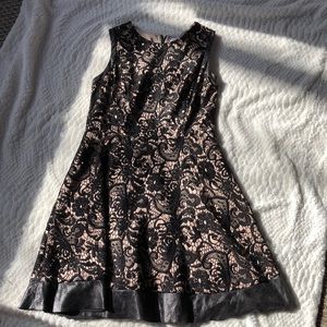 Jessica Simpson Black Lace Dress